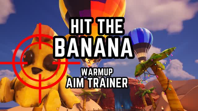 Hit The Banana Warmup Aim Trainer