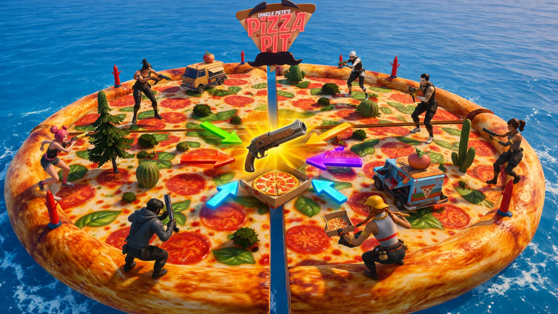 SHOOT OR DIE💀（ピザ版🍕）