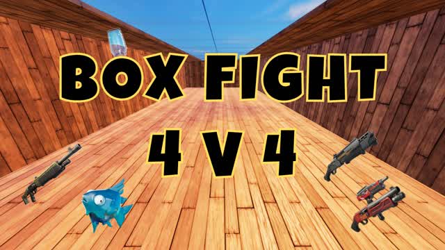 BOX FIGHT | 4v4 | قاتلني 戦い