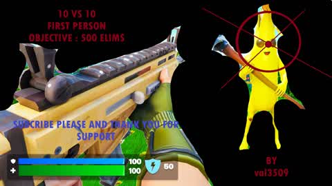 10 VS 10: objective 500 kills