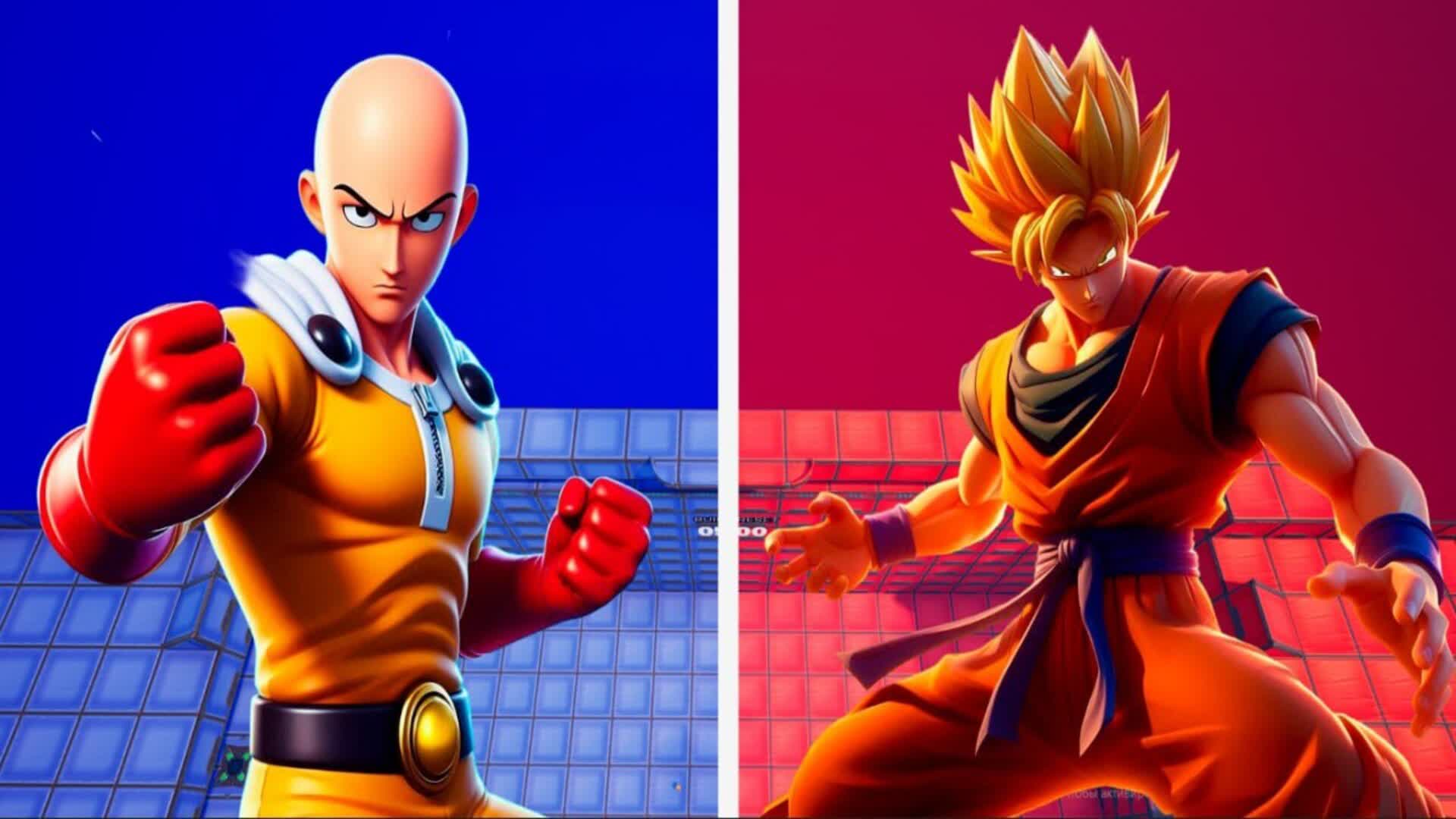 SAITAMA's VS GOKU's 3690-0386-9527 by ayvan - Fortnite Creative Map ...