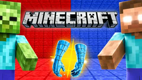 STEVE VS ZOMBIE RVB RED VS BLUE
