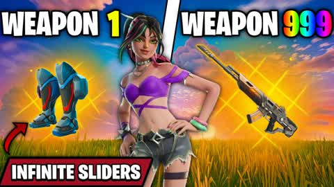 Crazy Slide Tilted GUN GAME ONE SHOT