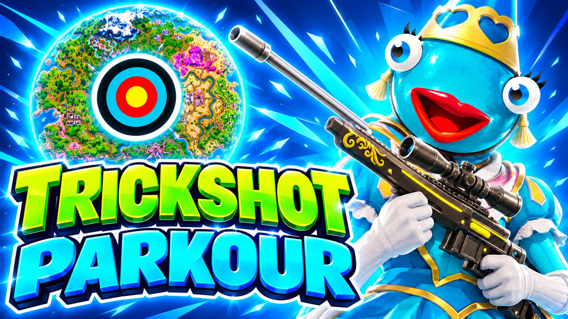 ❄️TRICKSHOT WINTER PARKOUR 50+ LEVELS🎯