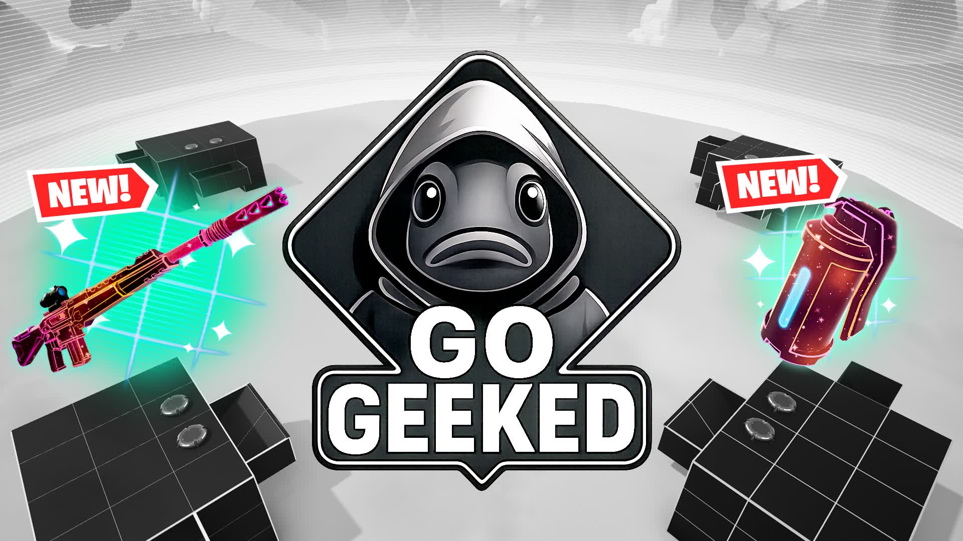 GO GEEKED ⚪⚫ - ZONE WARS 🌀