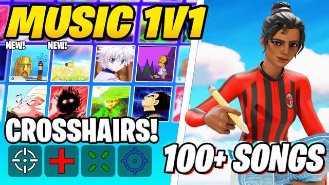 MUSIC 1V1✨[100+ SONGS]🎶