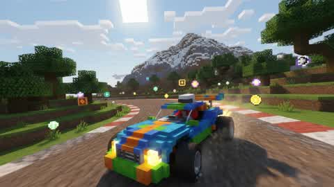🔥Minecraft Rocket Race🔥