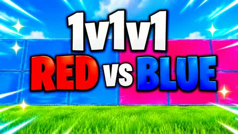1V1V1 RED VS BLUE RED BLUE