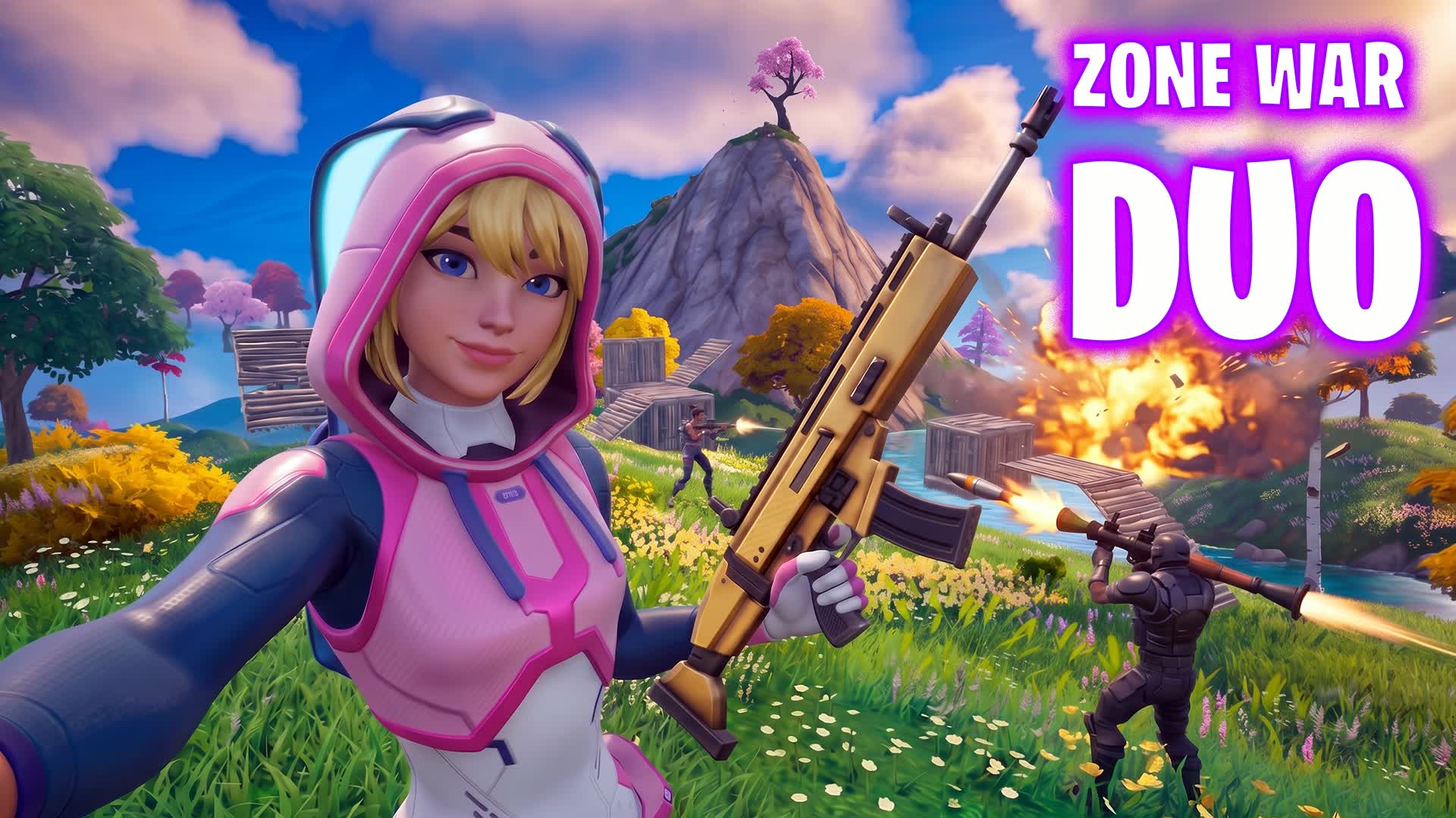 Zone Wars Duo Lite - Fortnite island 3858-7426-7954 by CodigoLulus