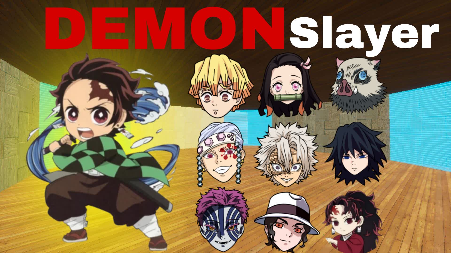 😈BOX FIGHT DEMON SLAYER😈 722434997544 من ابتكار k_02 Fortnite