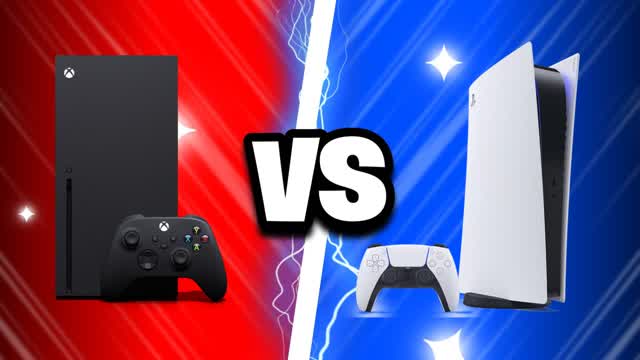 PS5 VS XBOX SERIES X RED VS BLUE 🔴🔵