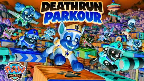 PAW PATROL PARKOUR 🏃‍♂️🐶 DEATHRUN
