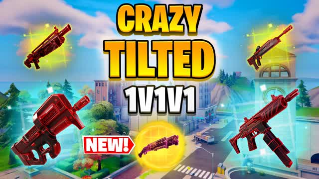 CRAZY TILTED 1V1V1 💥تلتد