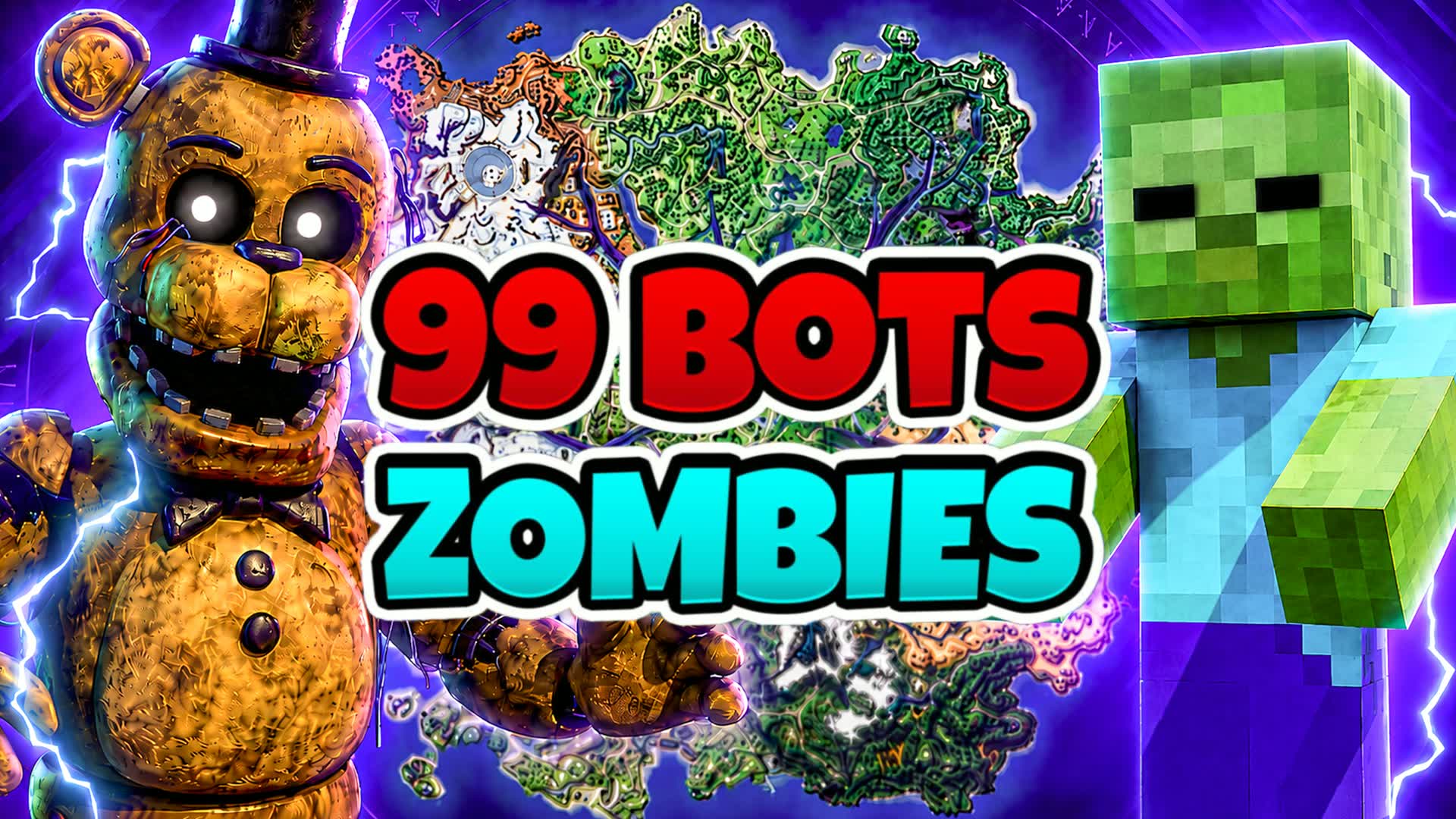 99 BOTS ZOMBIES BRAINROT SURVIVAL