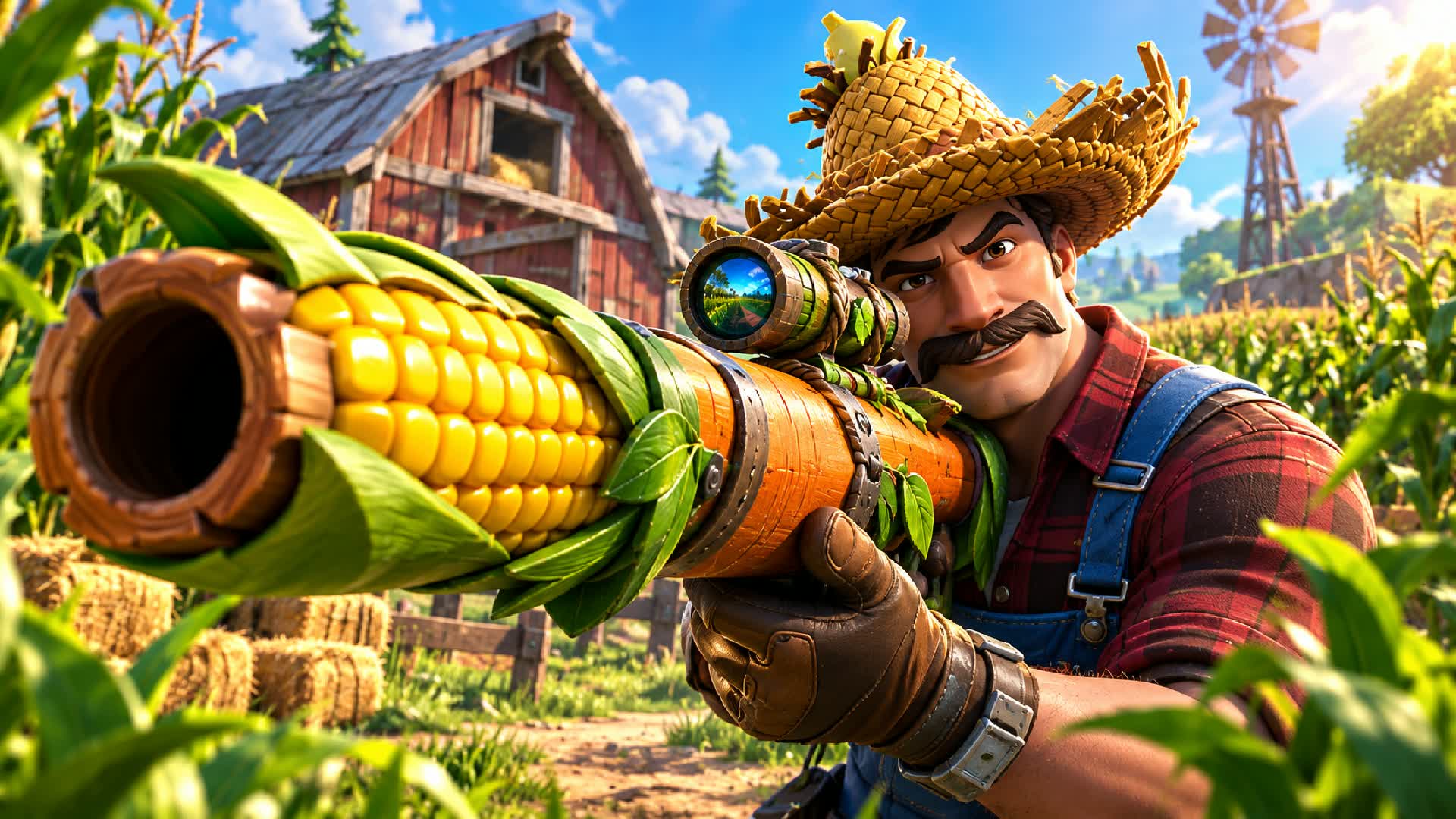 🌽FARM GUN GAME🔫 INFINITY♾️