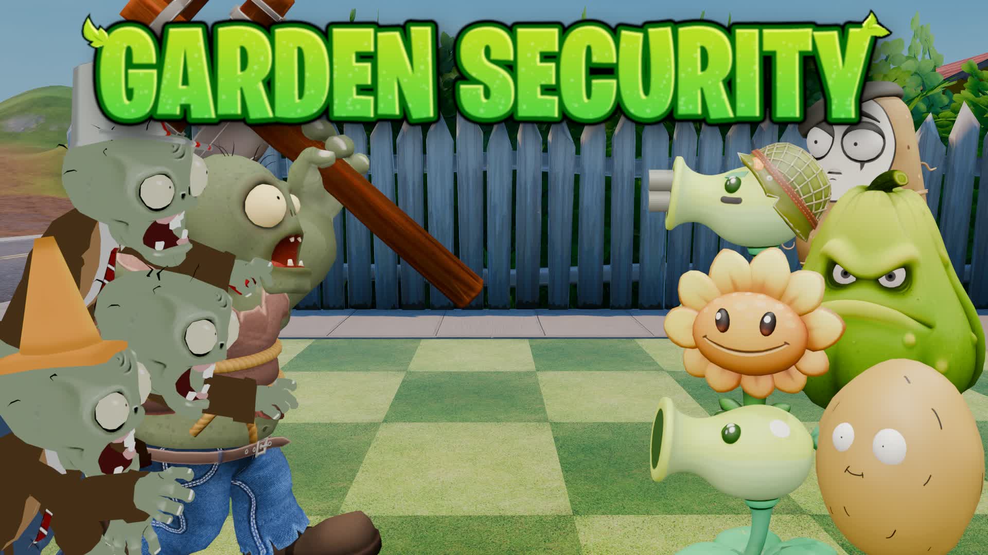 GARDEN SECURITY [Plants vs Zombies]