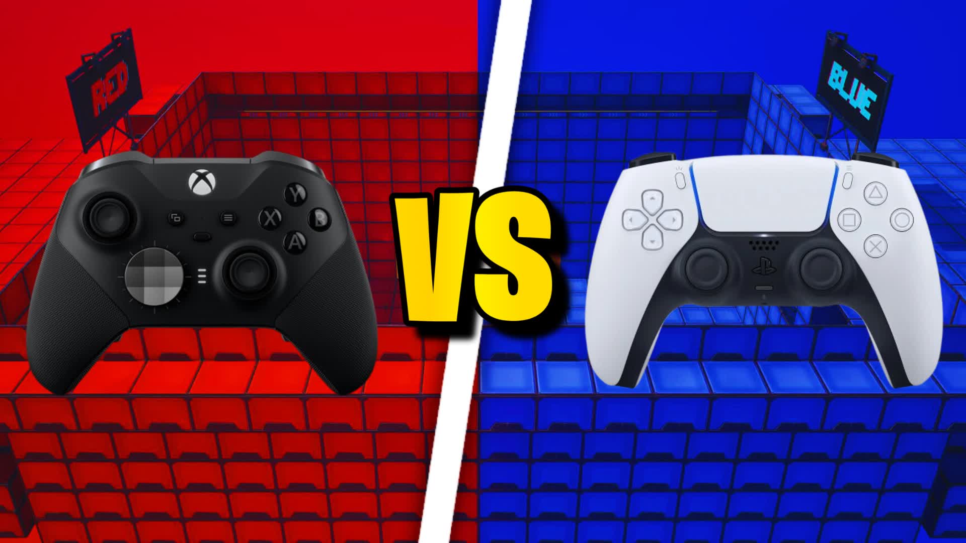 SUPER CONTROLLER RED VS BLUE 🔴🔵