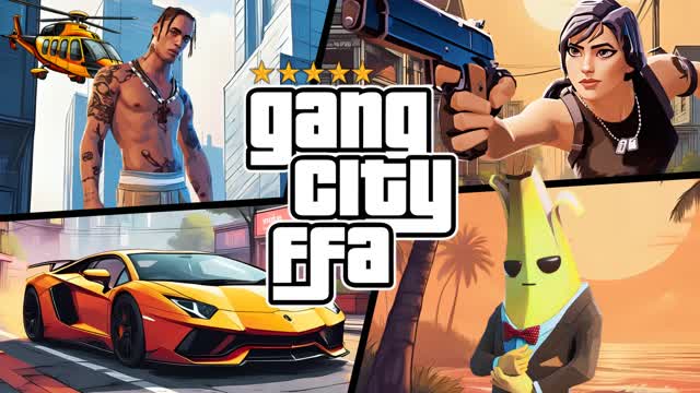 Gang City FFA 🚗DRIVE RP🏙️