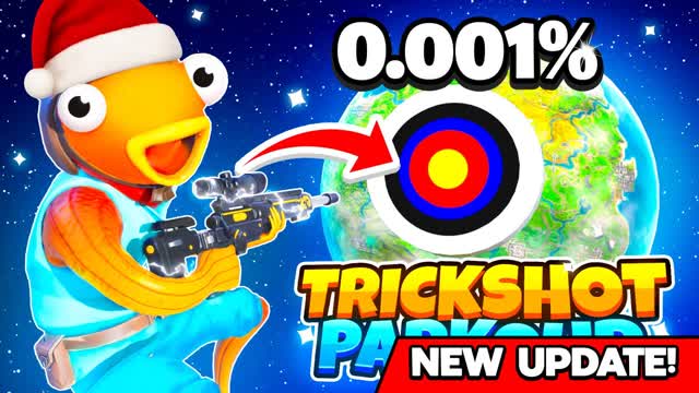 SUPER TRICK SHOT PARKOUR 🎯 EASY