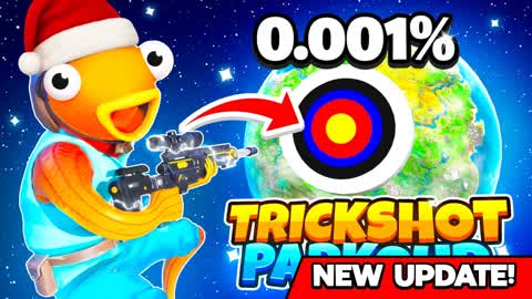 SUPER TRICK SHOT PARKOUR 🎯 EASY