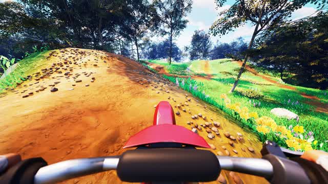 Capture 1 – Dirtbikes First Person Forest