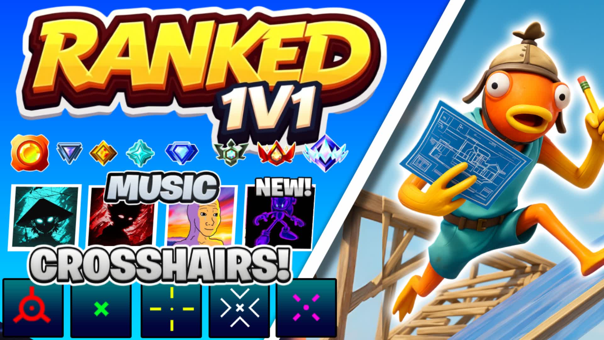 🏆 RANKED 1V1 MUSIC 🎶[PERFORMANCE MODE]