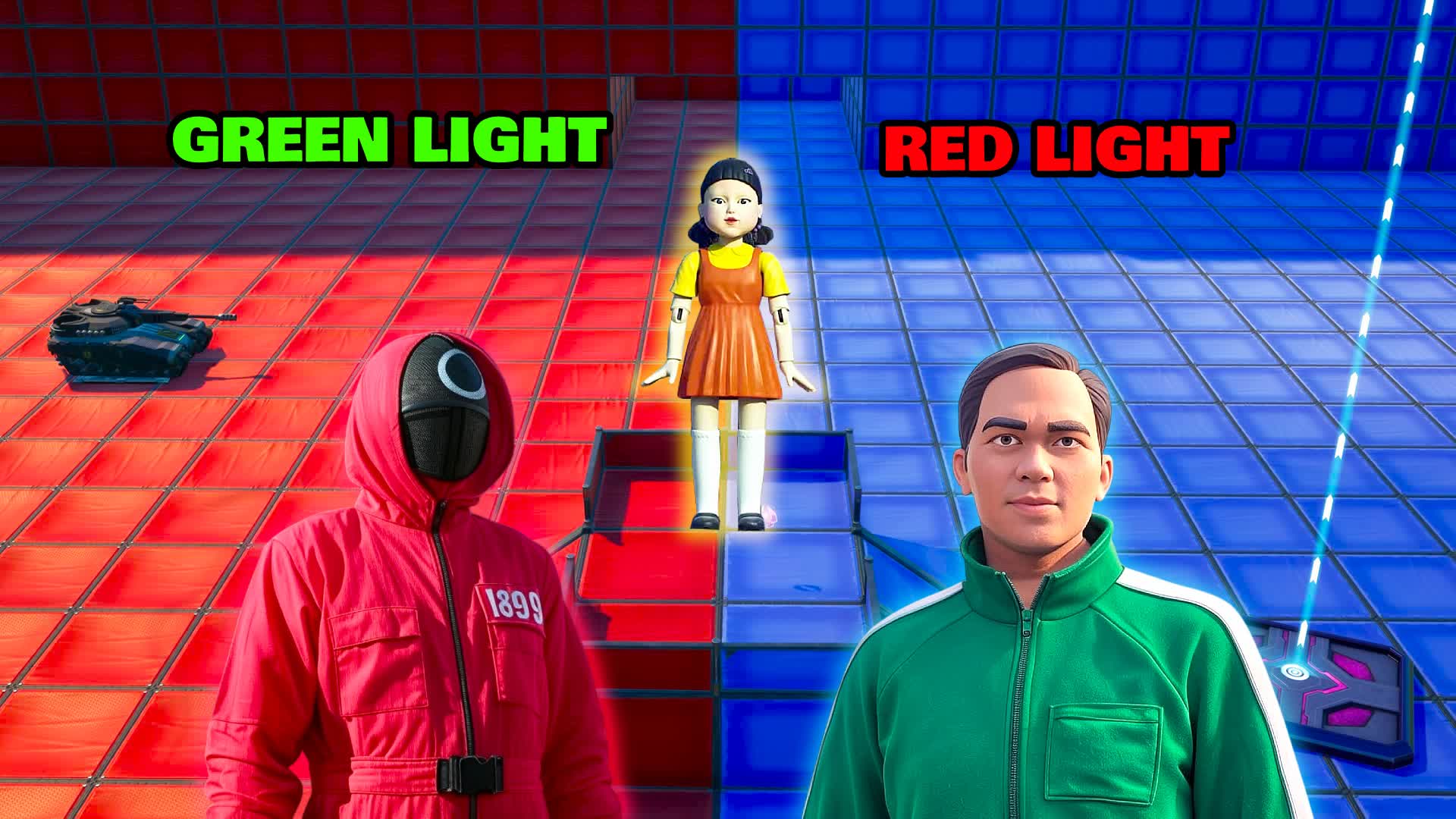 🔴Red Light | RED VS BLUE 🔴🔵