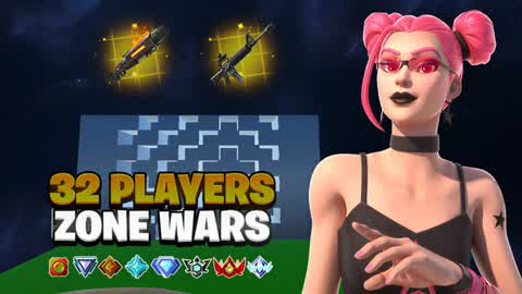 White1x Zone Wars 32 players ( Update! )