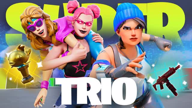 💚SUPER TRIO - ZONE WARS🌀