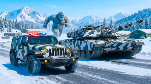 🧟ZOMBIE TRAP DEFENSE BIGFOOT ❄️