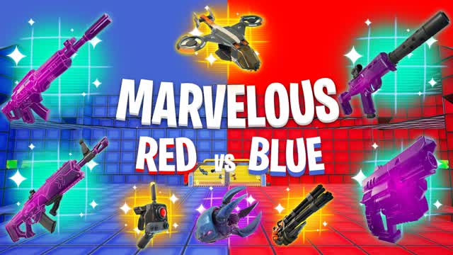 MARVELOUS RED VS BLUE 🔴🔵