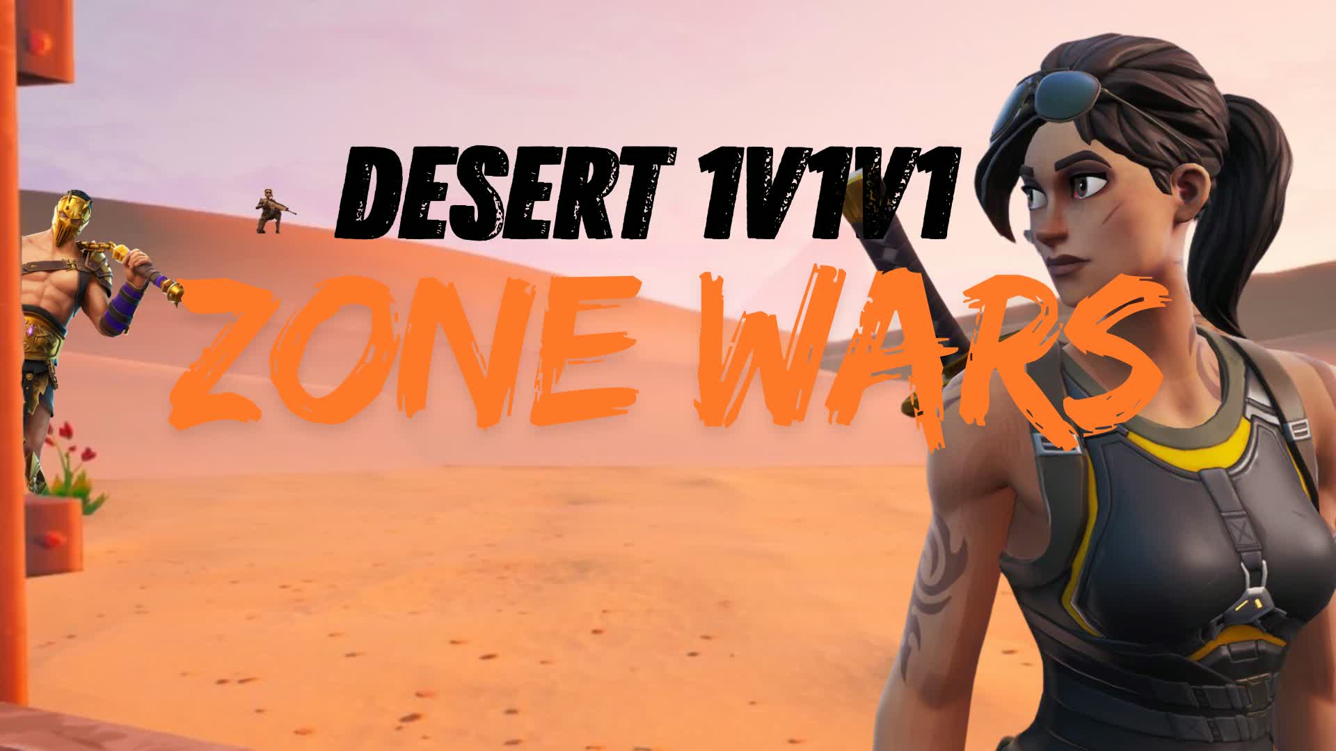 デザート 1v1v1 ラストゲーム ゾーンウォーズ