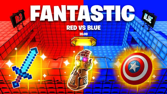 FANTASTIC RED VS BLUE🔴🔵