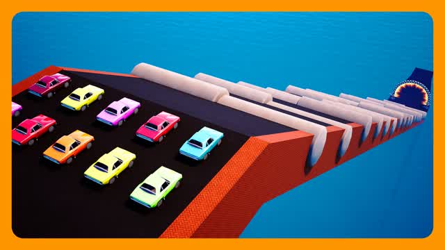 CARS DYNAMIC MEGA RAMP🚗