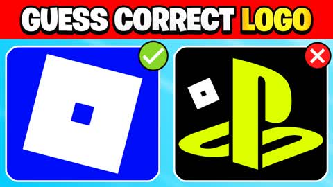 GUESS THE LOGO 🔍 PARKOUR LUCKY MINIGAME