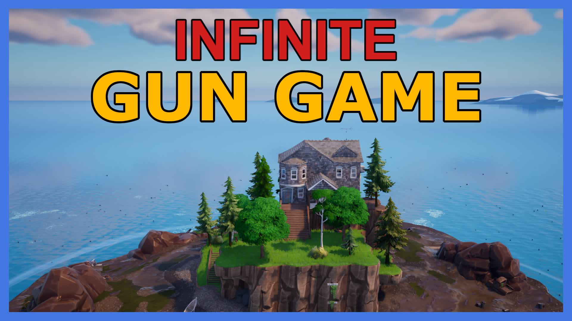 Floating Island Infinite Gun Game