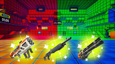 4 Colors RED vs BLUE vs YELLOW vs GREEN