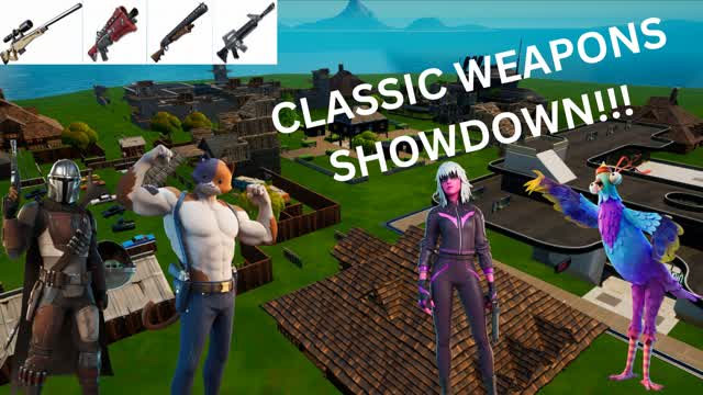 Classic weapon showdown