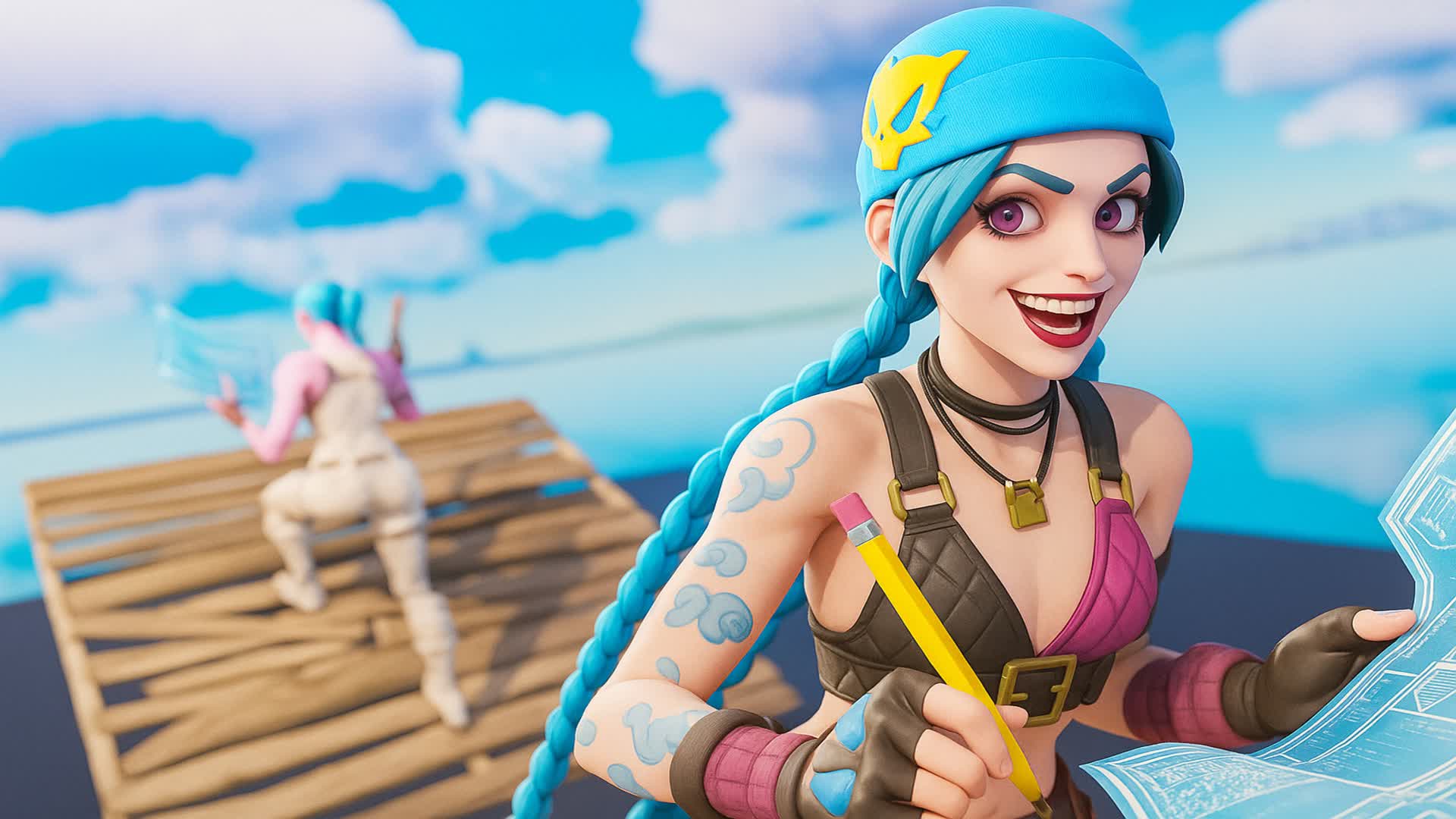 🧊Tokyo 1V1 build fight ⭐️