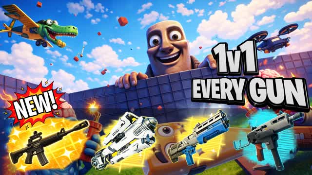 BRAINROT 1V1 WITH EVERY GUN & VEHICLES