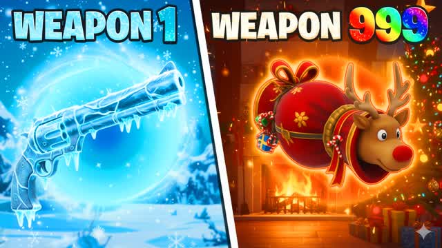 ❄️ GUN GAME XMAS 🎯 ONE SHOT ⭐️