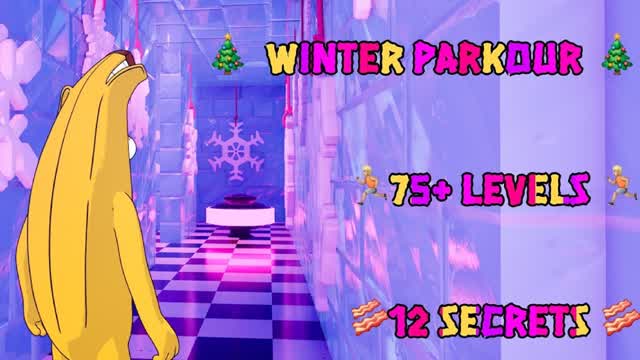 Winter Parkour 75 Levels