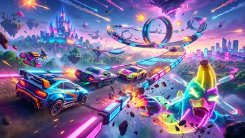 NEON KART RACERS 🍌