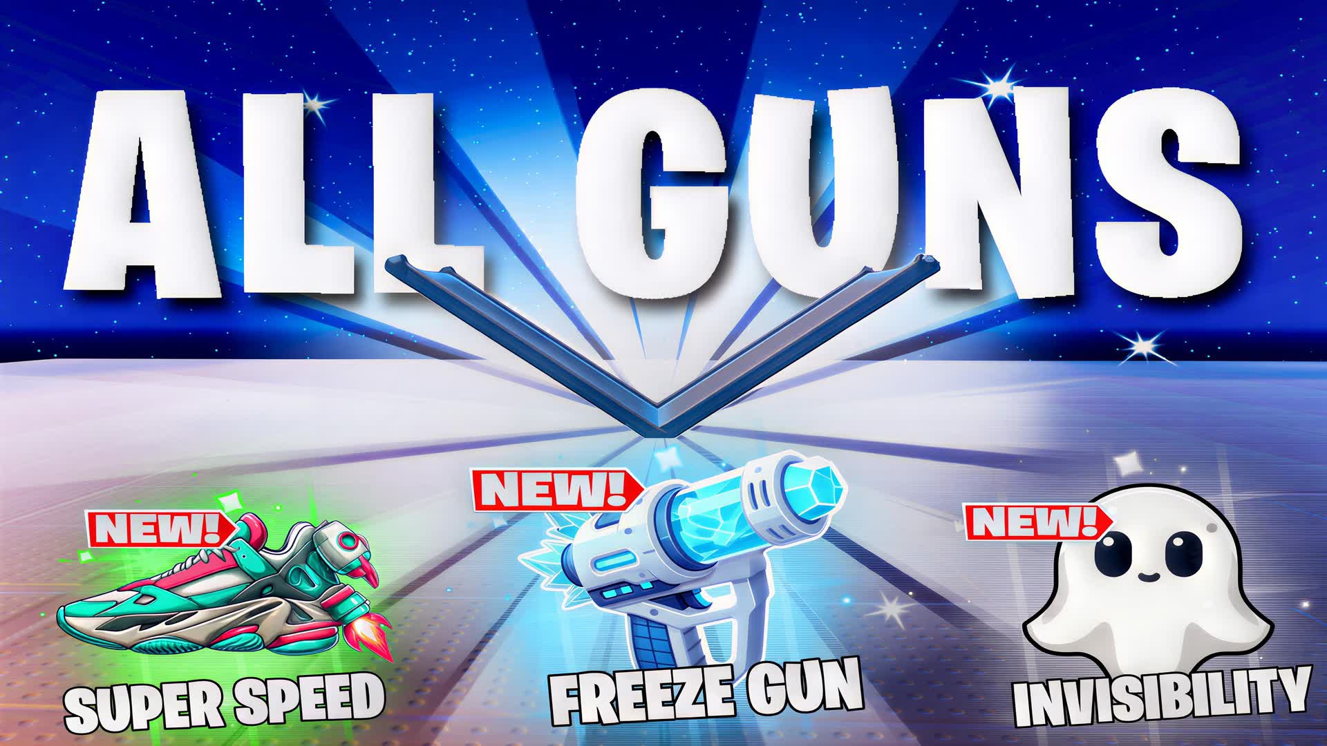 BEST 1V1 ALL GUNS AND SUPER POWERS!