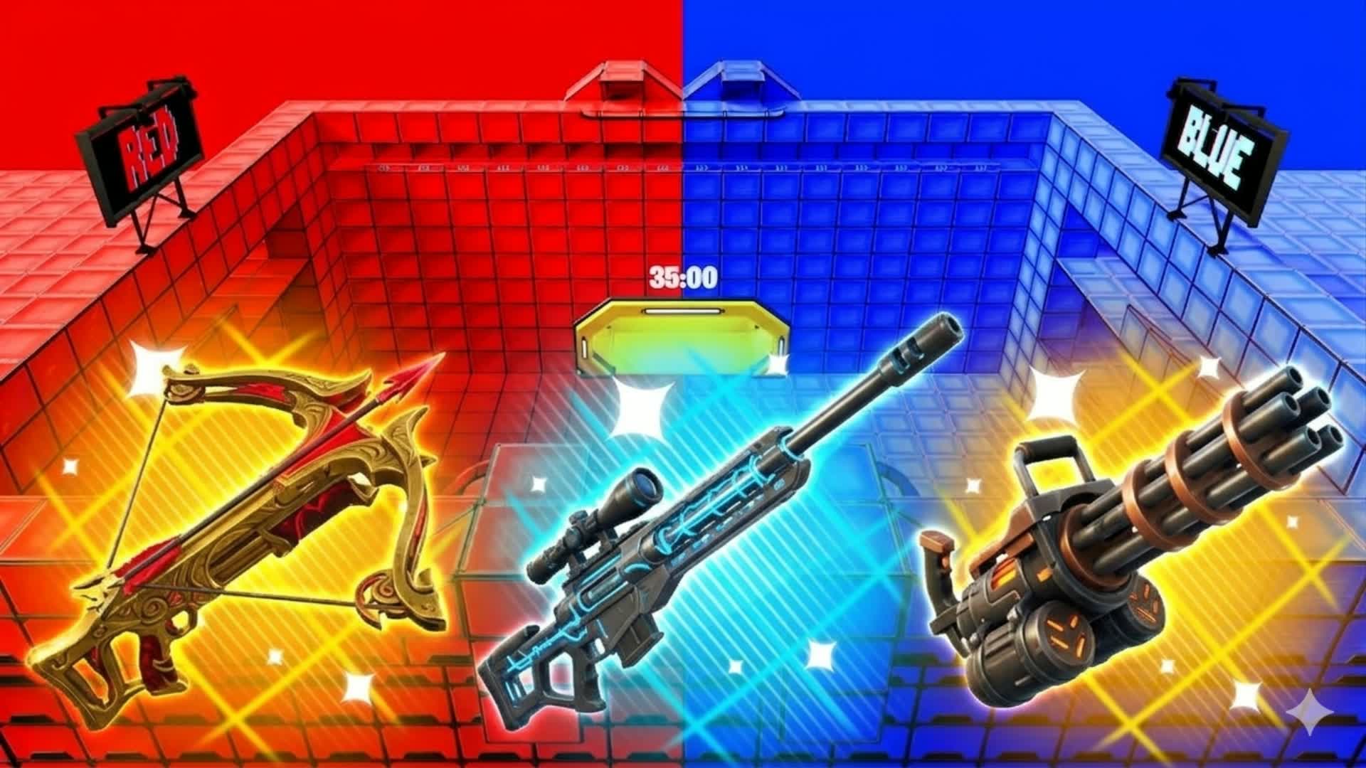 ULTIMATE CRAZY RED VS BLUE🔴🔵