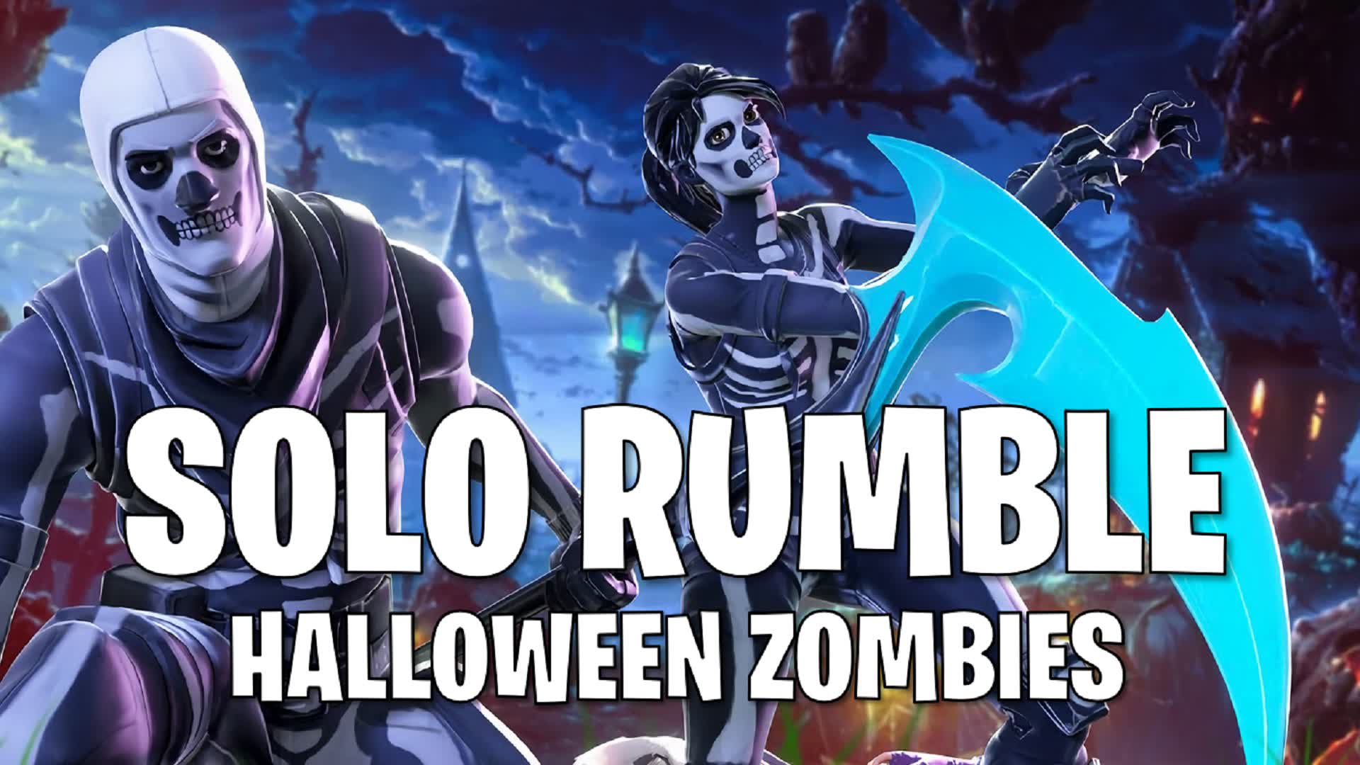 👻Solo Rumble Halloween Zombie Mayhem👻