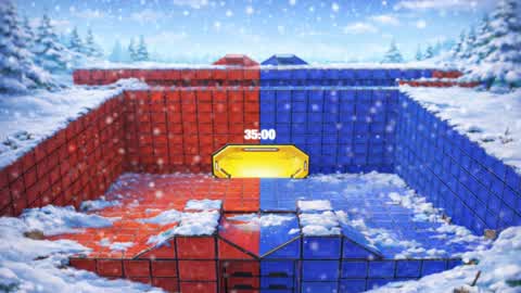 KPop Winterfest Snow Red Vs Blue