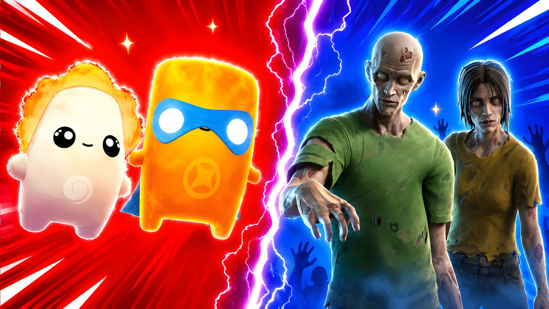 SPRITES RED VS BLUE🔴🔵 ZOMBIES RVB