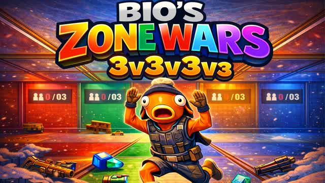 ⚡ BIO's ZONE WARS 3V3V3V3 ❗