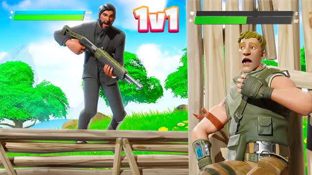 Weak vs Healthy Player [1V1]